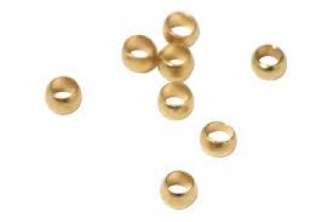 Quetschperlen gold